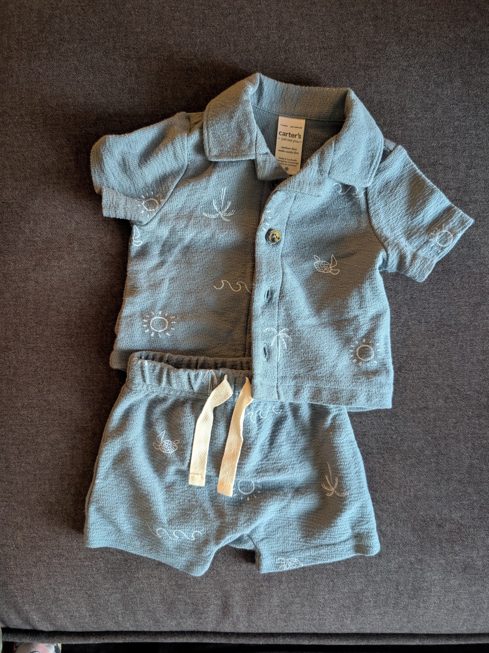Carter's Newborn Terry Set